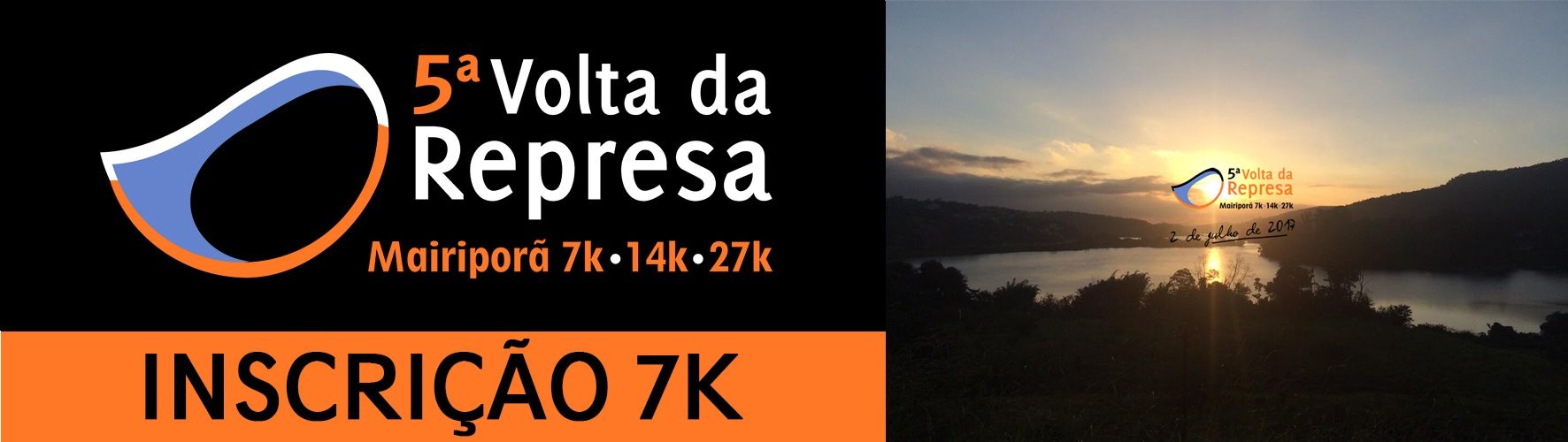 5º VOLTA DA REPRESA 2017 - 7KM