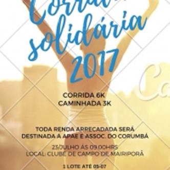 1º Corrida Solidaria Mairiporã - Corrida e Caminhada