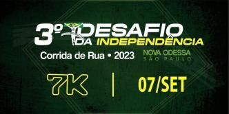 DESAFIO DA INDEPENDÊNCIA 7km - Nova Odessa