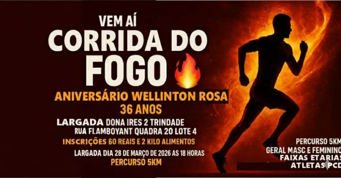 CORRIDA DO FOGO - TRINDADE/GO