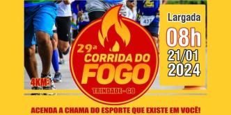 29ª Corrida do Fogo - Trindade/GO