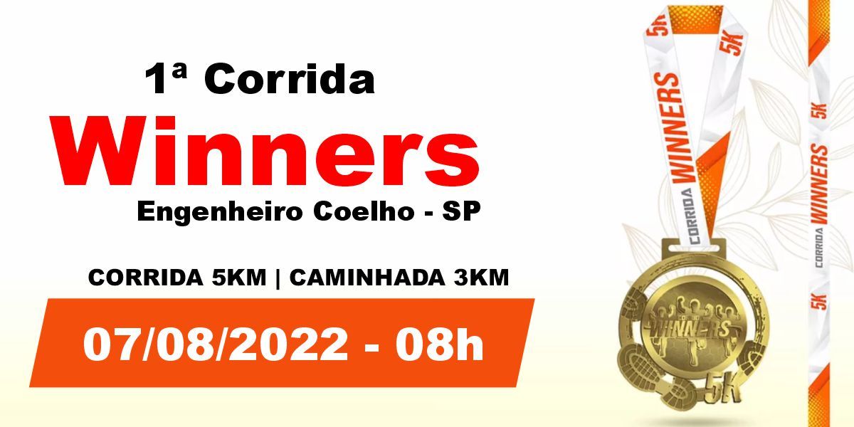 1ª Corrida Winners Engenheiro - Coelho - SP