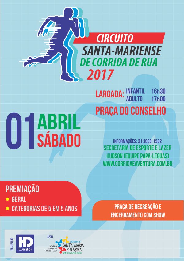Circuito Santa-Mariense de Corrida de Rua 2017