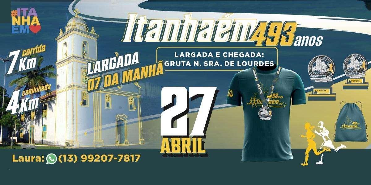 Corrida 493 anos de Itanhaém