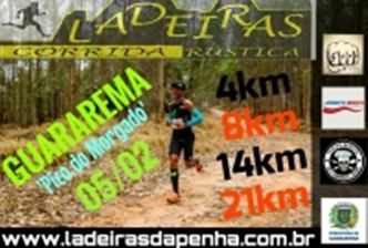 CIRCUITO CORRIDA RÚSTICA LADEIRAS 2017 GUARAREMA - Etapa: Pico do Morgado - 14k