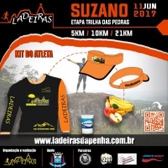 CIRCUITO DE CORRIDAS DE CORRIDA RUSTICA 2017 – SUZANO - Etapa Trilha das Pedras