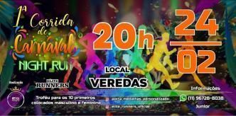 1º Corrida de Carnaval Night Run 24/02/2024
