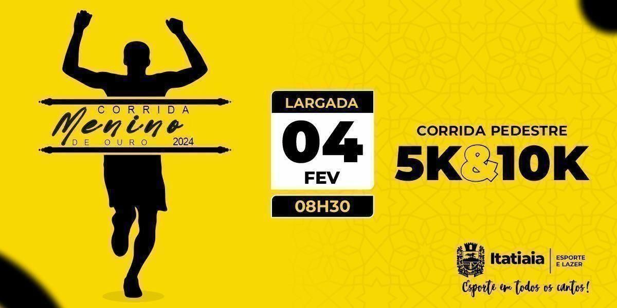 Corrida Menino de Ouro - Itatiaia 2024