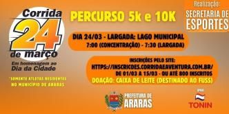 Corrida 24 de Março - Araras