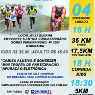 4º CIRCUITO DE CICLISMO E CORRIDA RÚSTICA DE ITABIRA MG
