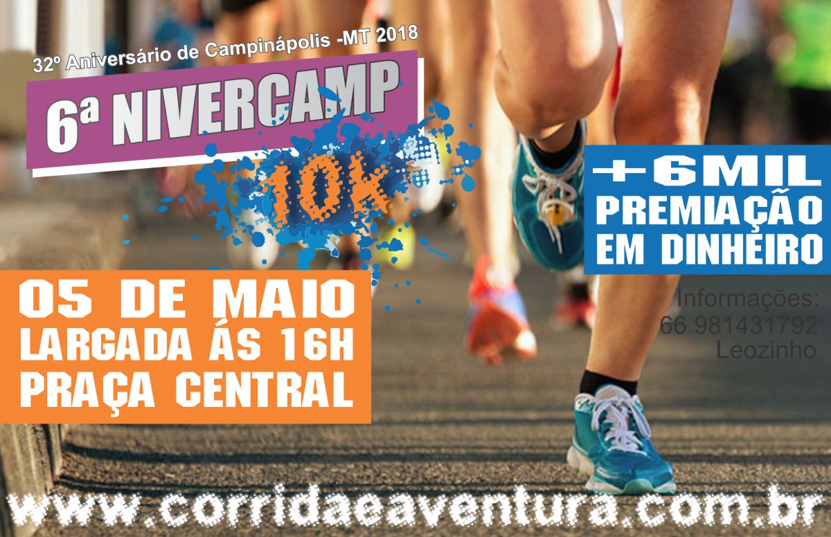 6ª CORRIDA DE RUA NIVERCAMP