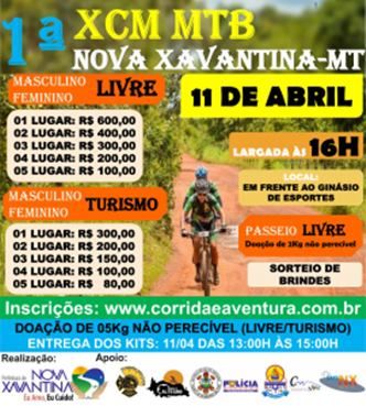 1ºXCM MTB Nova Xavantina-MT