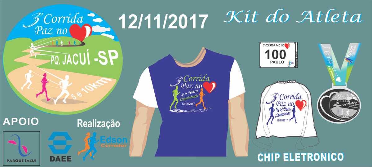 3ª Corrida e Caminhada Paz no Coração 5 e 10 km 