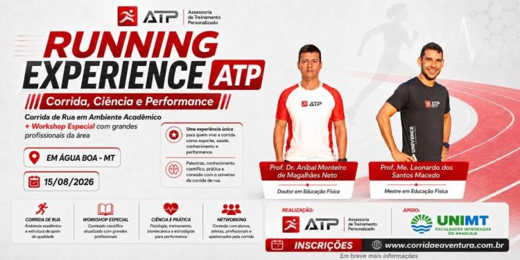 WORKSHOP DE CORRIDA DE RUA – INDOOR E OUTDOOR