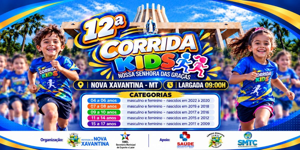 12ª CORRIDA NOSSA SENHORA DAS GRAÇAS KIDS