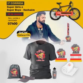 1º Corrida Super Girls e Super Boys de Itanhaém