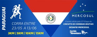 37ª etapa do Circuito de Corridas Digitais - Mercosul - Paraguai