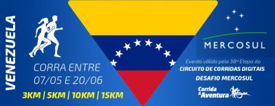 38ª etapa do Circuito de Corridas Digitais - Mercosul - Venezuela
