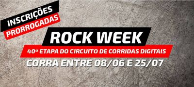 40ª Etapa do Circuito de Corridas - Dia Mundial do Rock