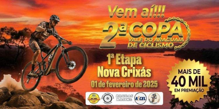 COPA DE CICLISMO VALE DO ARAGUAIA 2026 - Nova Crixás/GO 