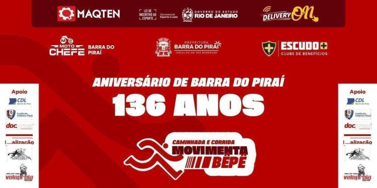 Corrida: Aniversário de Barra do Piraí 136 anos