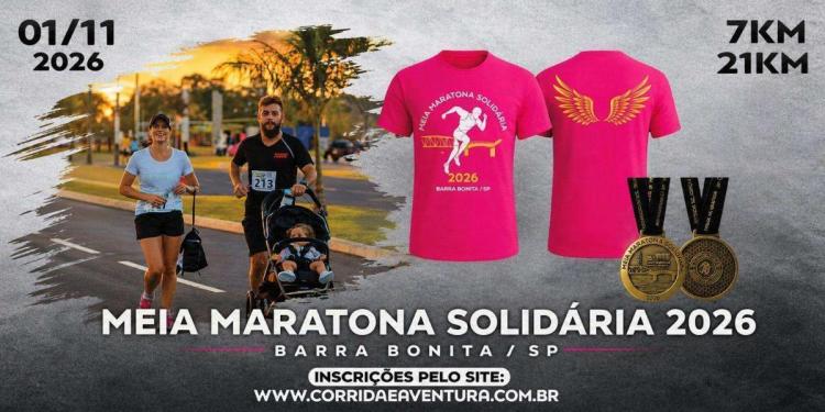 MEIA MARATONA SOLIDÁRIA BARRA BONITA 2026
