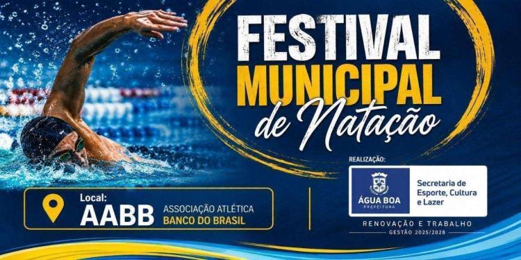 Festival Municipal de Natação - Agua Boa/MT