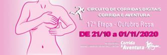 Circuito de Corridas Digitais - 17ª Etapa - Outubro Rosa