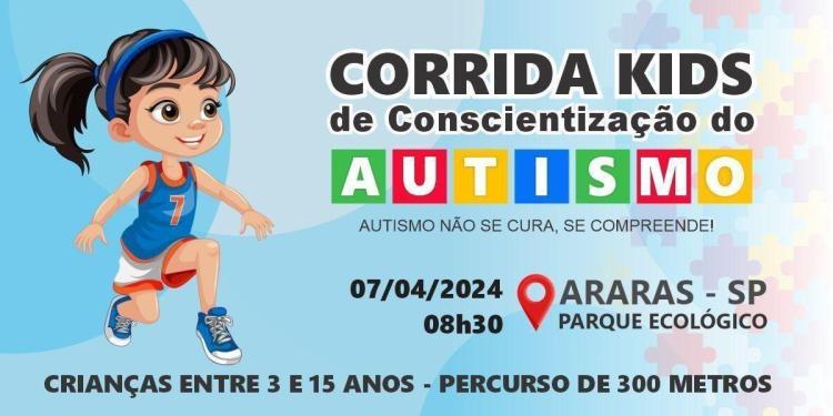 Corrida Kids -  Conscientização do Autismo