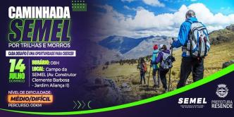 Caminhada Semel por Trilhas e Morros