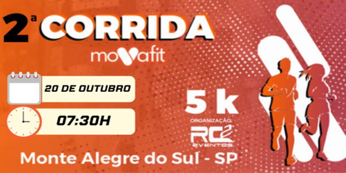 2ª Corrida MOVAFIT - Monte Alegre do Sul/SP
