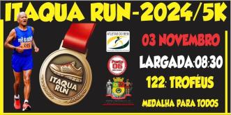 CORRIDA ITAQUÁ RUN 2024- 5KM