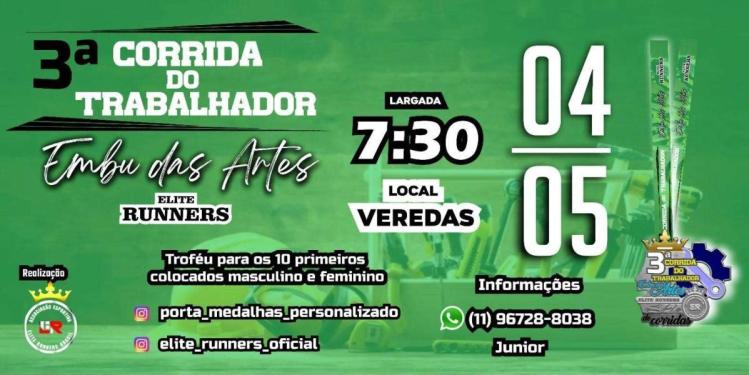 3º  Corrida Trabalhador Elite Runners
