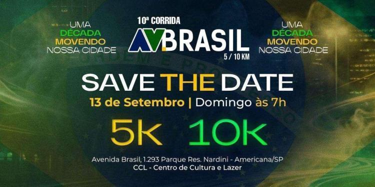 10º Corrida Avenida Brasil 2026 
