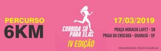Corrida Só Para Elas - Guarujá 2019