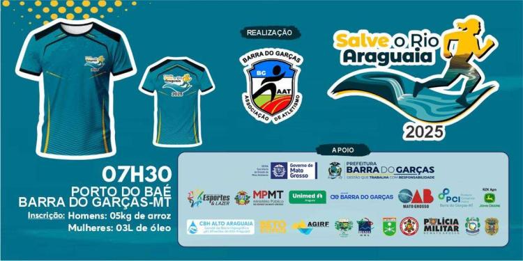 CORRIDA:  SALVE O RIO ARAGUAIA