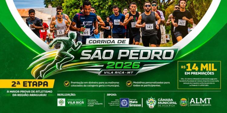 CORRIDA DE SÃO PEDRO 2ª ETAPA 2026
